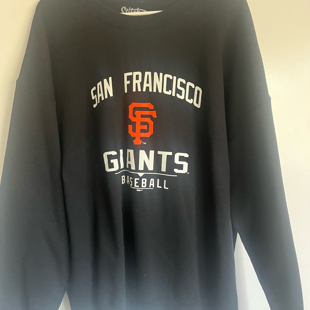 Stitches Black Sweatshirt